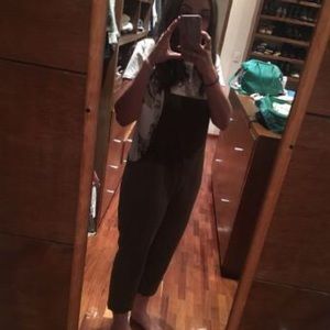 Symmetry Pocket Front Wide Leg Jumpsuit